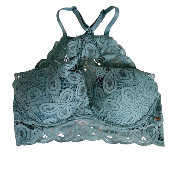 PINK Victoria's Secret Other - NWOT PINK Victoria’s Secret Push Up Lace Bralette Racerback Bra M